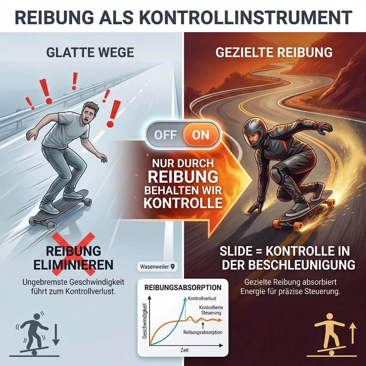 Die Kunst der kontrollierten Reibung